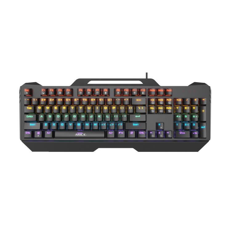USB Wired RGB Mechanical Metal Gaming Keyboard, GK-400 USB Wired RGB Mechanical Metal Gaming Keyboard, GK-400